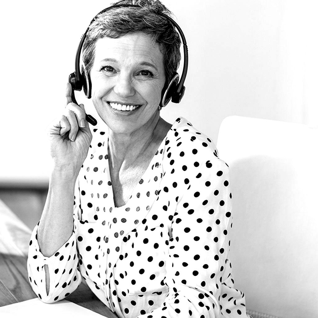 woman on calling