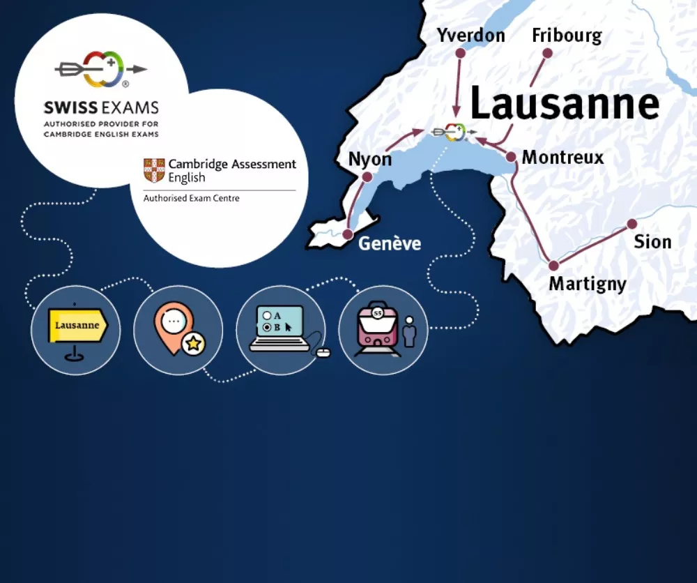 swiss exam services map